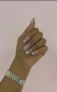 French Tip Nails Zebra Print, Zebra French Tip Nails Short, Short Zebra French Nails, Zebra French Tip Nails Square, Zebra Square Nails, French Tip With Zebra Print, Zebra Print Tip Nails, Zebra Tips Nails, Square French Designs