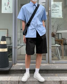 Men Japanese Street Fashion, Asian Men Summer Fashion, Korean Summer Outfits Men, Japanese Street Fashion Men, Korean Summer Outfits, Korean Fashion Summer