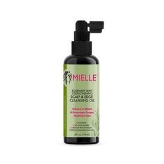 Mielle Organics Rosemary Mint Scalp & Edge Cleansing Hair Oil - 4 Fl Oz : Target Mielle Rosemary Mint, Edge Gel, Magical Hair, Ariel Hair, Hair Solution, Mielle Organics, Hair Repair Treatments, Clean Scalp, Grease Hairstyles