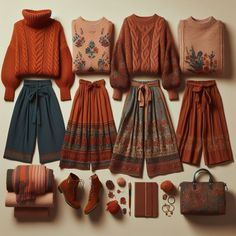 Enby Aesthetic, Boho Capsule Wardrobe, Capsule Wardrobe Winter, Capsule Wardrobe Casual, Capsule Wardrobe Women, Winter Outfits Warm, Boho Boots, Natural Clothing, Quirky Fashion