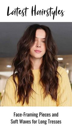 Framing The Face Haircuts, Hairstyles For Face Framing Layers, Long Layers With Face Framing Pieces Thick Hair, Best Haircuts For Long Hair Side Part, Haircuts For Long Hair Wavy Naturally, Hair Cuts For Long Face Shape Long Hair, Face Framing Layers Long Fine Hair, Face Framing Fringe Long Hair, Layers For Long Length Hair Wavy