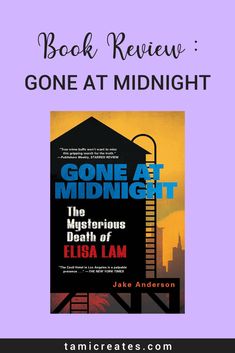 the book cover for gone at midnight, with an image of a ladder leading up to a