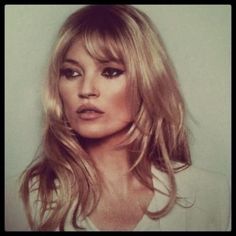 90s Icons, Fashion 90s, Smink Inspiration, Fringe Hairstyles, Brigitte Bardot, Grunge Hair, Kate Moss