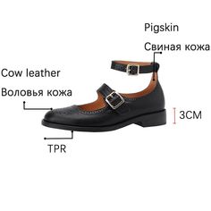 Material: cowhideColor: brown, blackHeel height: 3cmInside: first layer of pig skinFeet: first layer pigskinSole: Beef tendon soleSize: 34-40 Black Platform Shoes, Women Platform Shoes, Casual Leather Shoes, Platform Wedge Heels, Leather Brogues, Brogue Shoes, Spring Women, Ladies Shoes, Leather Shoes Men