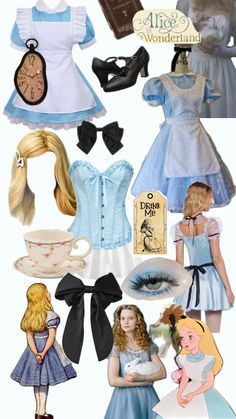 an image of alice and the wonderland tea party