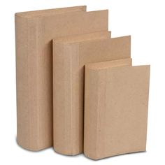 PRICES MAY VARY. Paper Mache Book Boxes: Our rectangle Paper Mache book shaped box is perfect for crafting personalized gifts or unique home decor. The plain kraft brown faux books for storage provide a blank canvas to decorate with paints, markers, fabrics, or any embellishments that inspire you. Versatile Sizes: This set of 3 faux book boxes includes large (9" L x 6" W x 2.5" H), medium (7.5" L x 5" W x 2" H), and small (6" L x 4" W x 1.5" H) sizes, perfect for creating a cohesive display or unique individual pieces. This hollow book storage box caters to a wide range of needs. "Durable Design: Each rectangle decorative book box is meticulously crafted with sturdy paper mache, providing durability and a refined, natural look. The storage book box is designed to hold various items, making Book Party Decorations, Book Centerpieces, Book Themed Party, Hollow Book, Paper Mache Boxes, Book Boxes, Wimpy Kid, Paper Flower Wall, Hanging Flower Wall