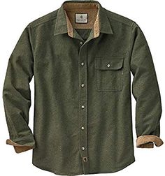 Amazon.com: Legendary Whitetails Buck Camp Flannels Army Large: Sports & Outdoors Walmart Shirts, Chamois Shirt, Navy Striped Shirt, Herren Style, Mens Flannel Shirt, Casual Long Sleeve Shirts, Mens Flannel, White Tail, Latest Mens Fashion