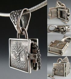 Book of Kells: Tree of Life | Original design hand formed in… | Flickr Pagan Style, Silver Metal Clay, Precious Metal Clay