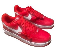 Premium Nike Air Force 1 Low Retro QS Mens Shoes Sz 10 Red / White, NEW FD7039-600, Men Shoes Retro Theme, Nike Air Force 1 Low, Air Force 1 Low, Nike Air Force 1, Air Force 1, Nike Air Force, Air Force, Red White, Nike Air