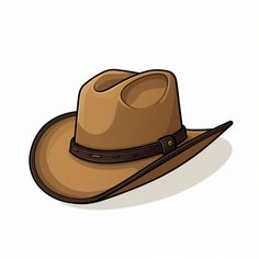 Cowboy Hat Clipart in Minimalist Art Style: High-Def Vector & 4K Sombrero Clipart, Cowboy Hat Clipart, Confectionery Design, Hat Clipart, Icing Design, Digital Banners, Professional Brochure, Sweet Delights, Do It Yourself Projects