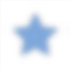 a blue snowflake is shown against a white background with the shape of a star