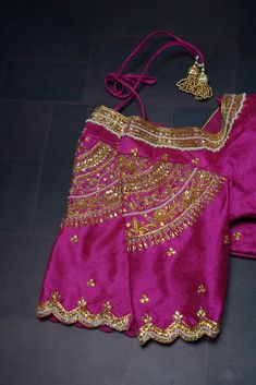 Hot Pink Blouse Indian,latest Indian Blouse Designs,saree Blouse Designs Indian,saree Stitched Blouse,south Indian Blouse,designer Blouse - Etsy South Indian Blouse, Blouse Silk Saree, Blouse Designs Saree, Banarasi Blouse, Saree Paithani, Indian Blouse Designs, Hot Pink Blouses, Blouse Indian, Blouse Designer