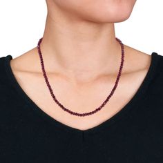 Looking for a way to add some color and sparkle to your jewelry collection? Look no further than this stunning Diamond-cut Purple Garnet Stackable Beaded Necklace. With its delicate yet striking design, this necklace features gorgeous purple garnet gemstones that have been expertly cut to maximize their brilliance and shine. The beads are strung together to create a lovely, dainty necklace that is perfect for layering and stacking with other pieces. The necklace is 17 inches long with an additio Purple Faceted Round Bead Necklaces, Purple Faceted Bead Necklaces, Elegant Purple Necklace With Faceted Beads, Elegant Purple Necklaces With Faceted Beads, Purple Garnet, Garnet Gemstone, Faceted Gemstones, Dainty Necklace, Diamond Cut