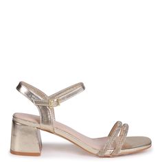 Soft Faux Leather Double Diamante Front Strap Open Toe & Back Block Heeled Sandal Heel Height: 5.5cm / 2.16 inches Heeled Sandal, Block Heels Sandal, Ring Necklace, Block Heels, Open Toe, Sandals Heels, Heel Height, Faux Leather