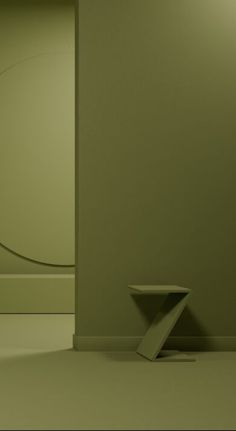 the corner of a room with a table in it