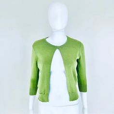 I just added a new item to eBay, I.N.C Green Silk Blend Beaded Cardigan Size  P! #eBay #eBaySeller Elegant Fitted Cotton Cardigan, Spring Cotton Fitted Shrug, Fitted Cotton Spring Shrug, Spring Fitted Cotton Shrug, Fitted Cotton Shrug For Spring, Elegant Cotton Cardigan For Spring, Elegant Cotton Spring Cardigan, Elegant Crew Neck Cardigan For Spring, Elegant Spring Cotton Cardigan