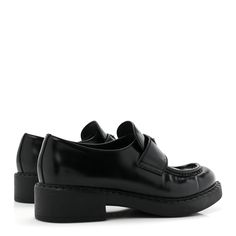 Prada, Loafers, Black