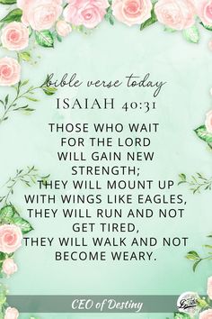 Isaiah 40:31 Hope Inspiration, Wings Like Eagles, Isaiah 40 31, Bible Verse, Eagles, Destiny, Bible Verses, Bible