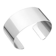 Make a Statement Available in 30mm, 40mm and 50mm widths, this statement piece is sure to turn heads. Engraving You can add a name, date or special message to the inside of the cuff to make it a unique piece of jewellery. Hallmarked quality Each cuff is crafted from the finest quality sterling silver and made to the highest standards, then sent to the Assay Office for hallmarking. Product details Style: Cuff bangle Material: 925 sterling silver Dimensions: 30mm, 40mm and 50mm Personalisation: On the inside Sizes Available: S/M and M/Large Hallmarking: London Assay Office Packaging: Hersey & Son gift box Delivery: UK free over £50.00 Returns: 60 days no hassle Value: Direct from our workshop Service assured Shop confidently from Hersey & Son Silversmiths, backed by our commitment to quality Silver Cuff Bangle, M And M, Box Delivery, Son Gift, Cuff Bangles, A Name, Silver Cuff, Cleaning Cloth, Silver Bracelets