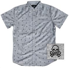 Due to popular demand, Molokai short sleeve shirts are now being sold on Etsy! These button down shirts are good for any occasion and can be worn on a casual day or a night out with friends. Shirt includes a chest pocket with a 2 button collar and 7 front buttons. Shirts can be easily machine washed. Will ship immediately once the order is placed. Be sure to check out our other items for men including sleeveless plaid shirts, swim trunks, boardshorts, and more. Nordstrom Rack Dresses, Skulls And Bones, Button Shirts, Hawaiian Shorts, Skull Shirt, Skull Shirts, Dog Apparel, Shirt Dress Casual, Short Sleeve Shirts