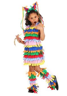 Pinata Halloween Costume, Pinata Costume, Toddler Halloween Outfits, Halloween Pinata, Home Halloween Costumes, Baby Kostüm, Funny Dresses, Tipsy Elves, Holiday Costumes