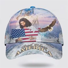 Christian Baseball Cap, God Bless America Eagle Ball For Independence All Over Print Baseball Cap, Mens Baseball Cap, Women’s Baseball Cap – Excoolent The Baseball Cap is the ultimate accessory for sporty style and sun protection. Crafted with both fashion and function in mind, it features a classic design that complements various outfits. Made from... Christian Hats, America Eagle, Women Hats, Hat Collection, Baseball Caps Mens, Womens Baseball Cap, God Bless America, Timeless Accessories, Outdoor Activity