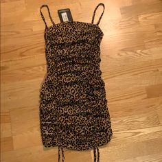 Pretty Little Thing Leopard Print Strappy Bodycon Dress Size 10 (New With Tags)! Strappy Dress, Strappy Dresses, Pretty Little Thing, Little Things, Leopard Print, Bodycon Dress, Size 10, Mini Dress, Womens Dresses