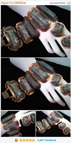 Costume Jewelry Sets, Copper Bracelet, Copper Jewelry, Hard To Find, Costume Jewelry, Jewelry Set, Vintage Shops, Jewelry Sets, Art Deco