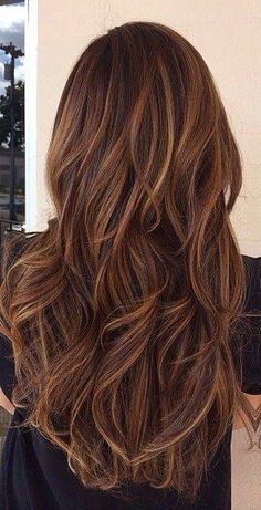 37 Most Current Hottest Hair Colour Tips For 2015 Brown Hair With Highlights And Lowlights, Rambut Brunette, Colored Hair Tips, Hot Hair Colors, 2015 Hairstyles, Auburn Hair, Brown Hair With Highlights, Hair Color Trends