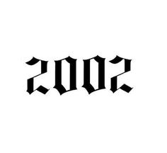 the word 2013 written in black ink on a white background