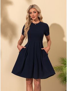 JJ's House No Pleated Polyester Midi Scoop Spring Summer A-line NO Dark Navy S Height:5.7ft(174cm) Bust:33.5in(85cm) Waist:26in(66cm) Hips:36in(91cm) Dress. #JJ's House #No #Pleated #Polyester #Midi #Scoop #Spring #Summer #Aline #NO #DarkNavy #S #Dress Dress For Fall, House No, Navy Dress, Model Dress, Fall Season, Dark Navy, A Line Dress, A Line, Midi Dress