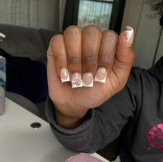 Square Acrylic Nails, Short Nails, Acrylic Nails, Black Women, Nails, Square, Quick Saves, Black