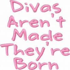 the words diviss aren't made they're born in pink ink