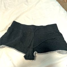 Never Worn, Super Comfy Stretch Shorts For Lounging, Summer Lounging Shorts, Stretch Drawstring Shorts For Lounging, Comfy Stretch Shorts With Built-in Shorts, Summer Lounging Athletic Shorts, Summer Athletic Shorts For Lounging, Casual High-waisted Pajama Shorts For Lounging, Summer Cotton Workout Shorts, Summer Workout Cotton Shorts