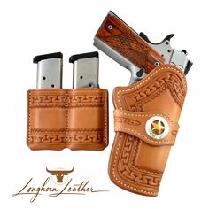 Longhorn Leather AZ-We specialize in custom leather holsters, gun belts, rifle slings and gunstock covers . Our products are individually handcrafted to deliver the highest level of quality and performance.