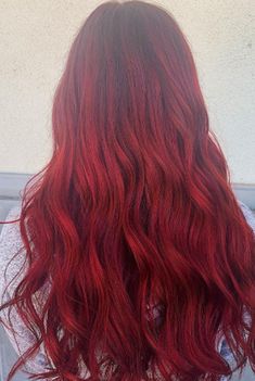 Dark Red Hair Color, Trendy Updos, Dark Red Hair, Stunning Hairstyles, Root Touch Up, Fiery Red, My New Room