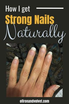 Grow Strong Nails, Strong Nails Natural, Soda Nails, Grow Natural Nails, Baking Soda Nails, 2024 Manicure, Fingernail Health