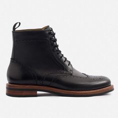 Nolan Brogue Boots – Beckett Simonon Timeless Boots, Brogue Boots, Stylish Boots, Designer Boots, Dr. Martens Boots, Outdoor Outfit, Mens Fashion Casual, Dress Codes, Full Grain Leather