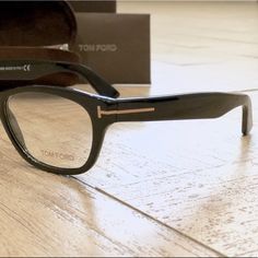 - 100% Authentic, Never Been Worn, Designer Tom Ford Black Optical Frames Ft5425 53mm. Very Dark Brown Color Frames. Comes In Original Hard Case With Cleaning Cloth & Box. I Bought A Few Tf Glasses To Get My Updated Prescription Put In & Am Reselling The Ones I Don’t Need. Any Eyeglass Place Can Put Customers Prescription Lenses. These Glasses Are Unused, In Perfect Condition, Made In Italy. Classic Tan Sunglasses For Formal Occasions, Classic Full Rim Sunglasses For Formal Occasions, Designer Eye Glasses, Tom Ford Optical Glasses Women, Tom Ford Cat Eye Glasses, Tom Ford Designer, Tom Ford Aviator Sunglasses, Tom Ford Prescription Glasses, Tom Ford Eyeglasses