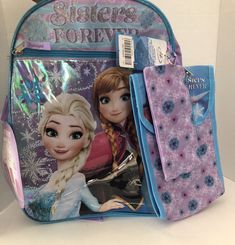 this is an image of a frozen princess backpack