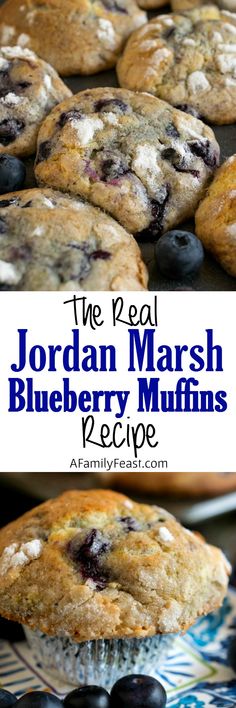 the real jordan marsh blueberry muffins recipe