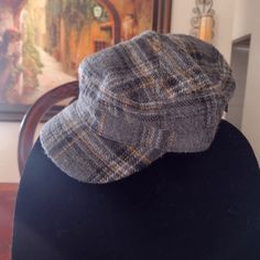 So Cute. Children's Grey Plaid Hat. Simply Adorable. For Ages Between 2-4 This Hat Will Help Make Any Outfit Affordable. Casual Gray Hat For Cold Weather, Warm Gray Hats For Outdoor, Warm Gray Hat For Outdoor, Trendy Gray Beanie Hat, Casual Gray Beanie Hat, Gray Cold Weather Hat, One Size Fits Most, Gray Outdoor Hat For Fall, Gray Hats For Cold Weather, Gray Hats For Cold Weather In Fall