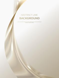 an abstract white background with lines and curves in the shape of a curved curve, as well as text