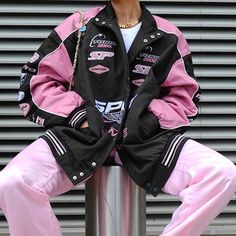 Home · SO FUN MART · Online Store Powered by Storenvy Racing Jackets, Racing Jacket, Motorcycle Style, Retro Print, Pink Jacket, Pop Punk, Print Jacket, Sports Jacket, Moto Jacket