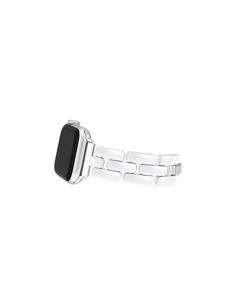 Elevate your Apple Watch® with this chic, jewelry-inspired enamel link bracelet. 38/40/41mm model • Band circumference including Apple Watch® device: 157mm-172mm (6.25"-6.75”)• Band width: 20x16mm42/44/45/Ultra(49mm) model • Band circumference including Apple Watch® device: 163mm-179mm(6.5"-7”)• Band width: 20x16mm