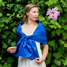 A very elegant satin shawl for your wedding party or evening dress. Made of a classical satin. Color: navy blue ( other colors are available ) Size : 180 cm x 40 cm You can use it as a wrap, shawl or stola. WE have matching bags in our Etsy Shop! WE accept credit cards! Elegant Blue Silk Shawl Scarf, Elegant Blue Satin Silk Scarf, Elegant Silk Scarf With Satin Finish For Weddings, Elegant Blue Silk Shawl, Elegant Blue Silk Scarf For Evening, Elegant Blue Silk Scarf For Wedding, Elegant Blue Shawl For Parties, Elegant Blue Shawl For Evening, Elegant Satin Shawl For Formal Occasions