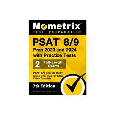 About the Book Mometrix Test Preparation's PSAT 8/9 Prep 2023 and 2024 with Practice Tests - PSAT 8/9 Secrets Study Guide is the ideal prep solution for anyone who wants to succeed on their PSAT 8/9. The exam is extremely challenging, and thorough test preparation is essential for success. Our study guide includes: * Practice test questions with detailed answer explanations * Step-by-step video tutorials to help you master difficult concepts * Tips and strategies to help you get your best test p Cna Study Guide, Law School Preparation, Gmat Prep, Sat Exam, Lsat Prep, School Preparation, Academic Language, Sat Prep, Teacher Certification