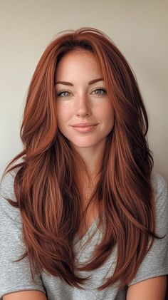 25 Gorgeous Winter Hair Color Ideas for 2025 to Keep You Cozy and Stylish Warm Red Hair, Hair Dye Shades, Copper Brown Hair, Blonde Dye, Red Hair Inspiration, Fire Hair, Chestnut Hair, Natural Red Hair, Chestnut Hair Color