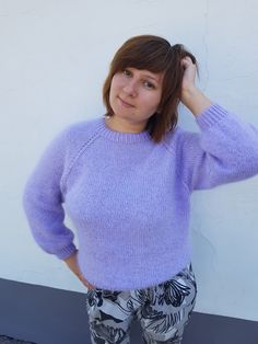 The angora sweater is a delicate lilac color. Very soft, does not prick, warm, gentle. It will keep you warm in any weather. Size 46. I can tie to order any color and size. Write your measurements and what color you want. Angora Sweater, Lilac Color, Lilac, I Can, Turtle Neck, Color