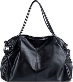 Handheld Soft Leather Hobo Bag, Versatile Handheld Hobo Bag For Travel, Travel Hobo Bag With Leather Handles In Faux Leather, Faux Leather Hobo Bag For Errands, Faux Leather Hobo Bag Tote, Travel Faux Leather Double Handle Hobo Bag, Handheld Soft Leather Shoulder Bag For Travel, Travel Hobo Bag With Adjustable Strap, Travel Hobo Bag With Double Handle In Faux Leather